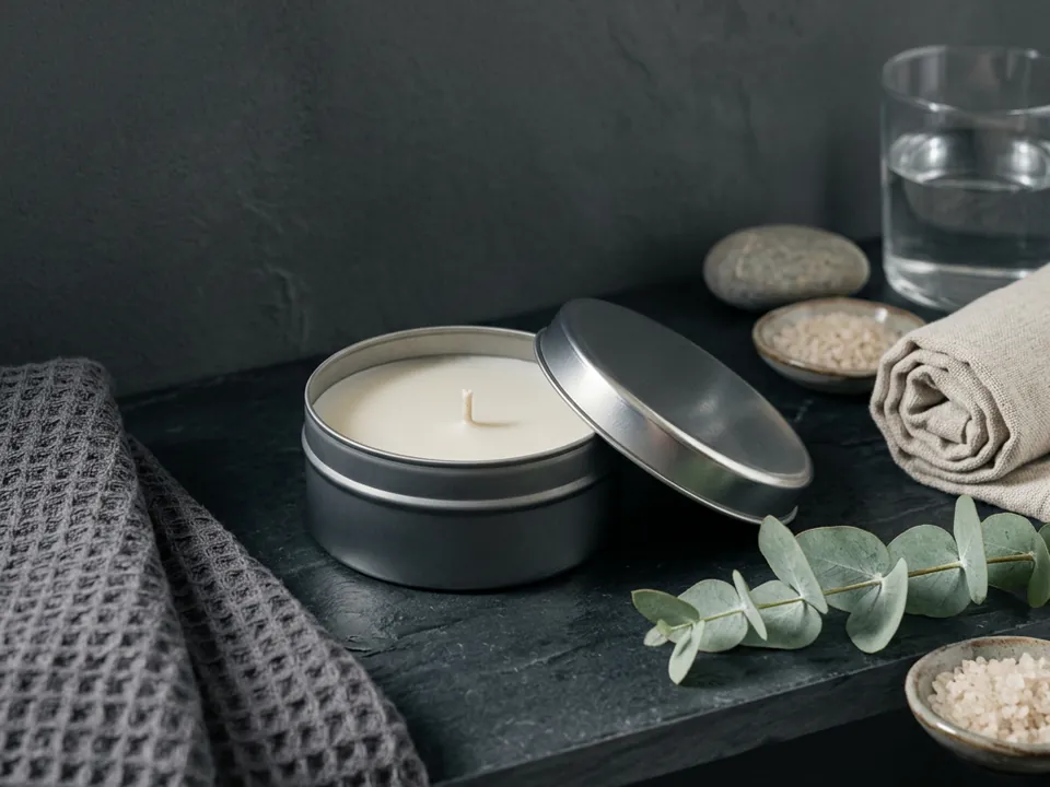 Viaggio: candle in a travel tin