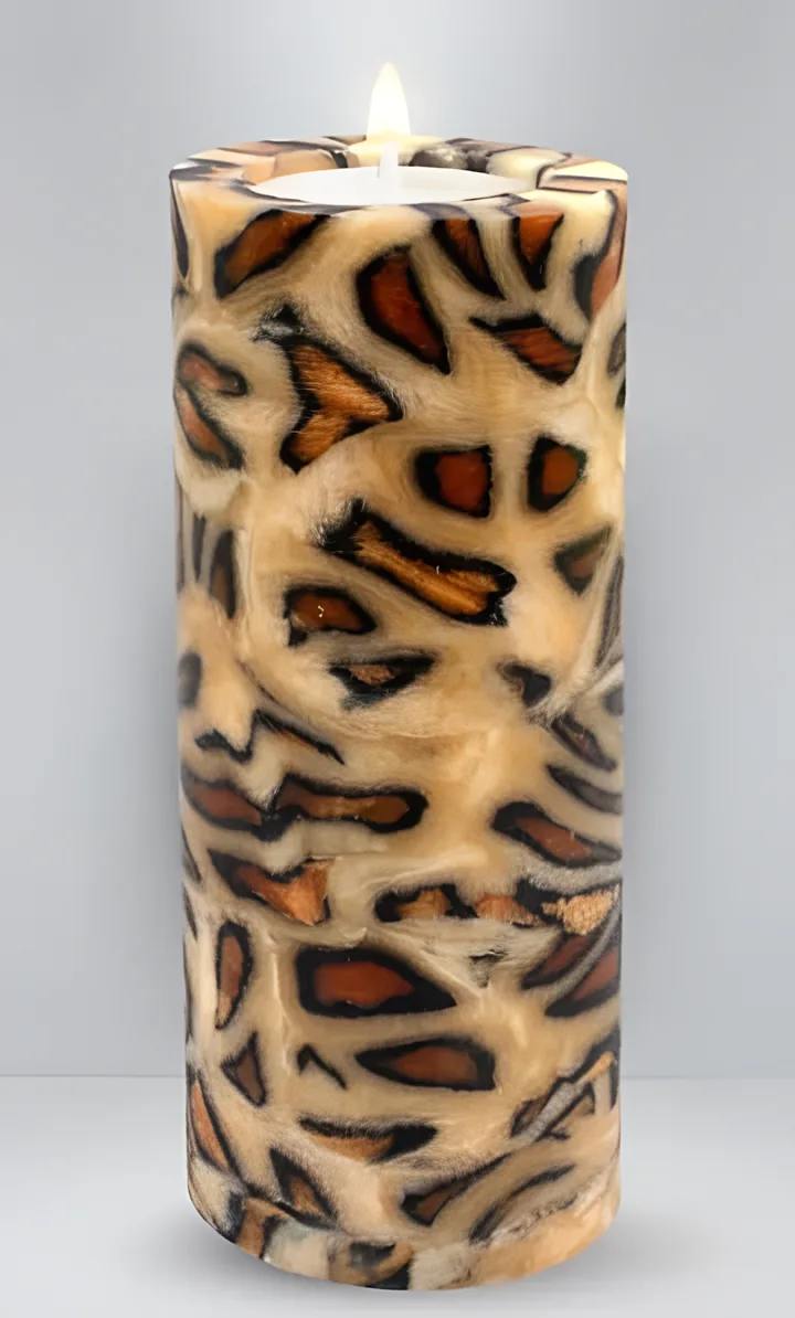 Colonna Mosaico in Leopard