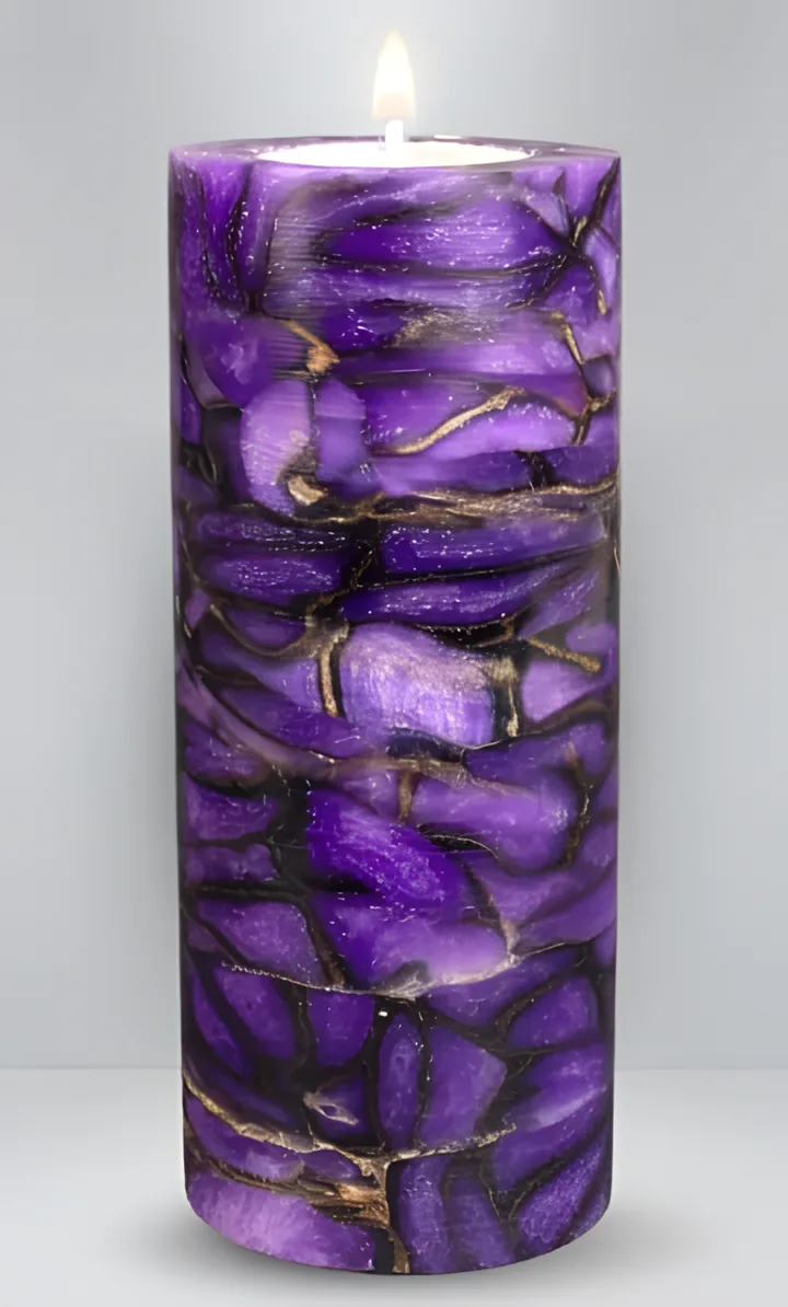 Colonna Mosaico in Violet